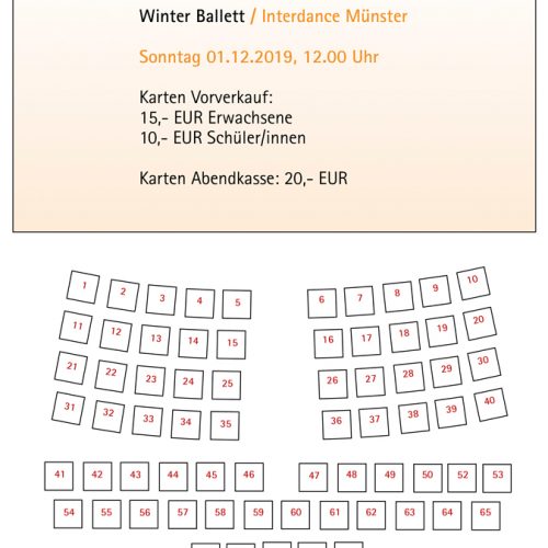 Stuhlplan Winter Ballett 01.12.2019
