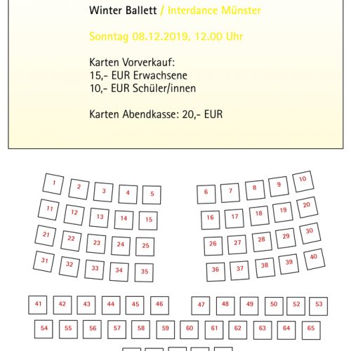 Stuhlplan Winter Ballett 08.12.2019